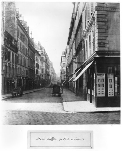 Rue Laffitte, depuis l